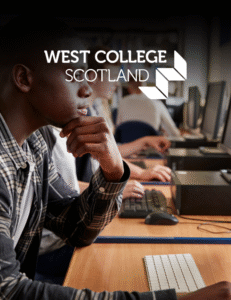 West College Scotland Tile